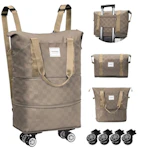 Expandable Rolling Duffel Bag