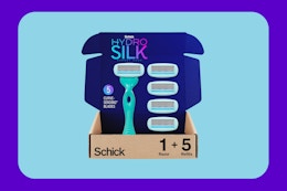 Schick Hydro Silk Razor Set, as Low as $7.93 on Amazon (Reg. $14.32) card image