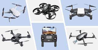 Best drones for the money organized on a grid