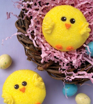 Easter Chick Cupcakes