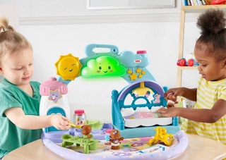 walmart little people babies play set