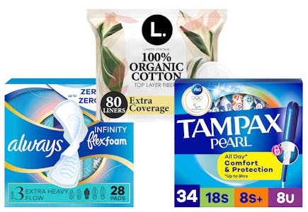 3 Menstrual Products