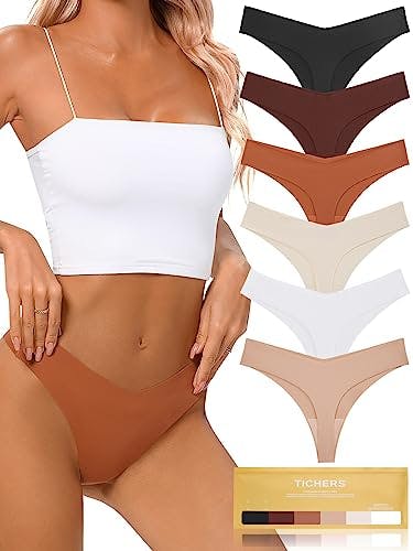 Women's Seamless Thongs 6-Pack