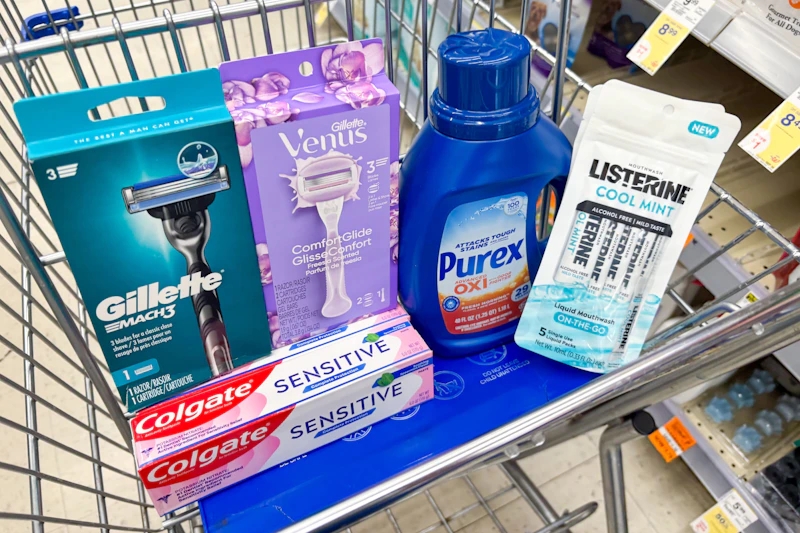 walgreens groceries in shopping cart
