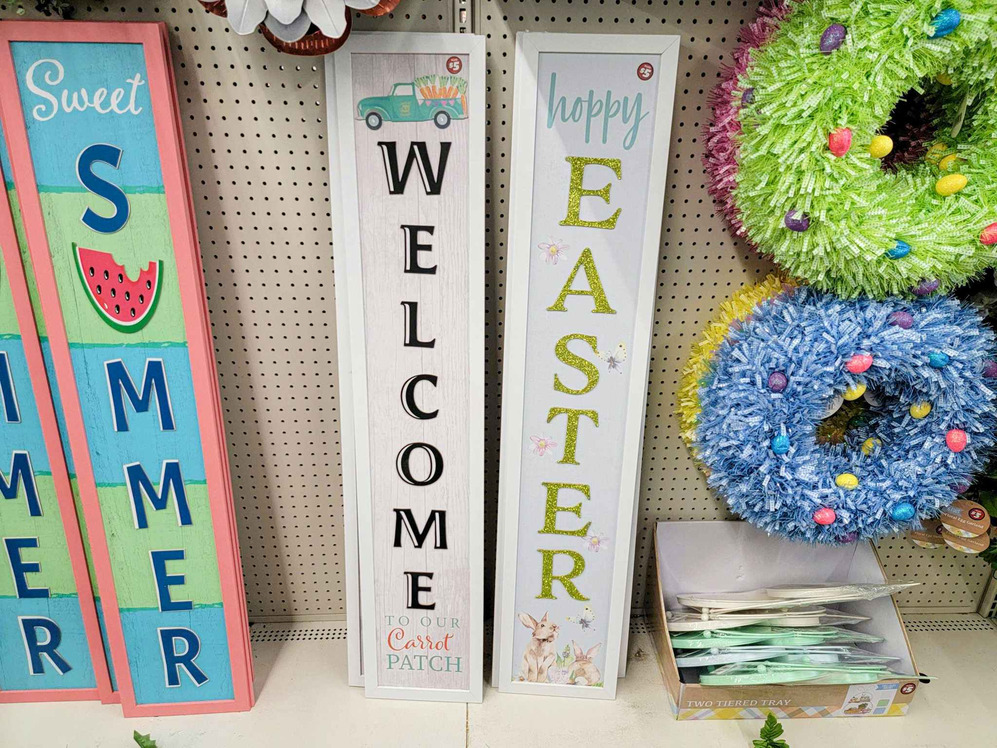 easter porch signs