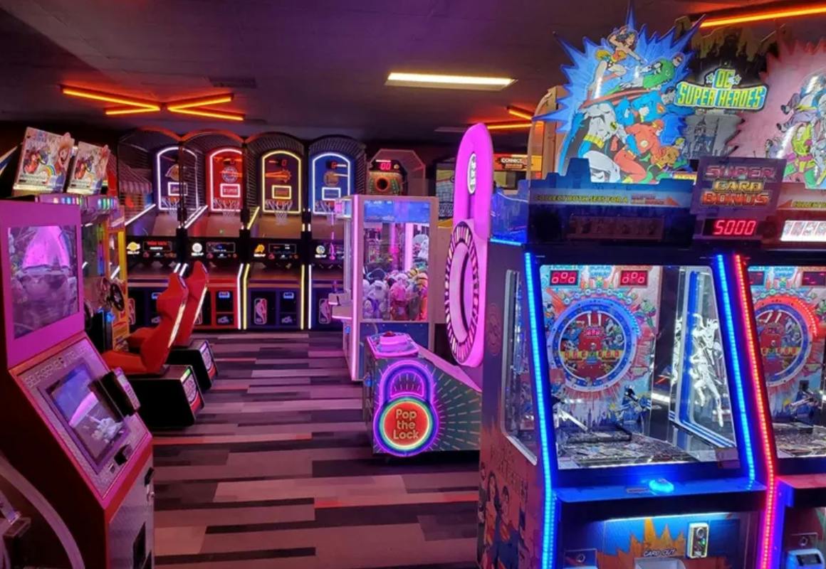 AMF & Bowlero Arcade Game Card