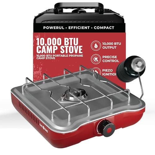 Single Propane Burner Camp Stove
