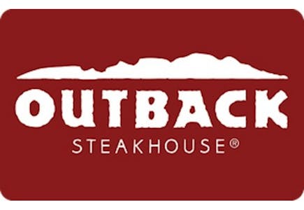 Outback Steakhouse $50 Gift Card