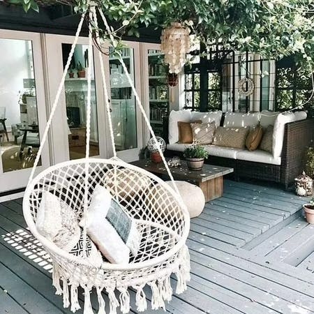 Hammock Chair Macrame Swing