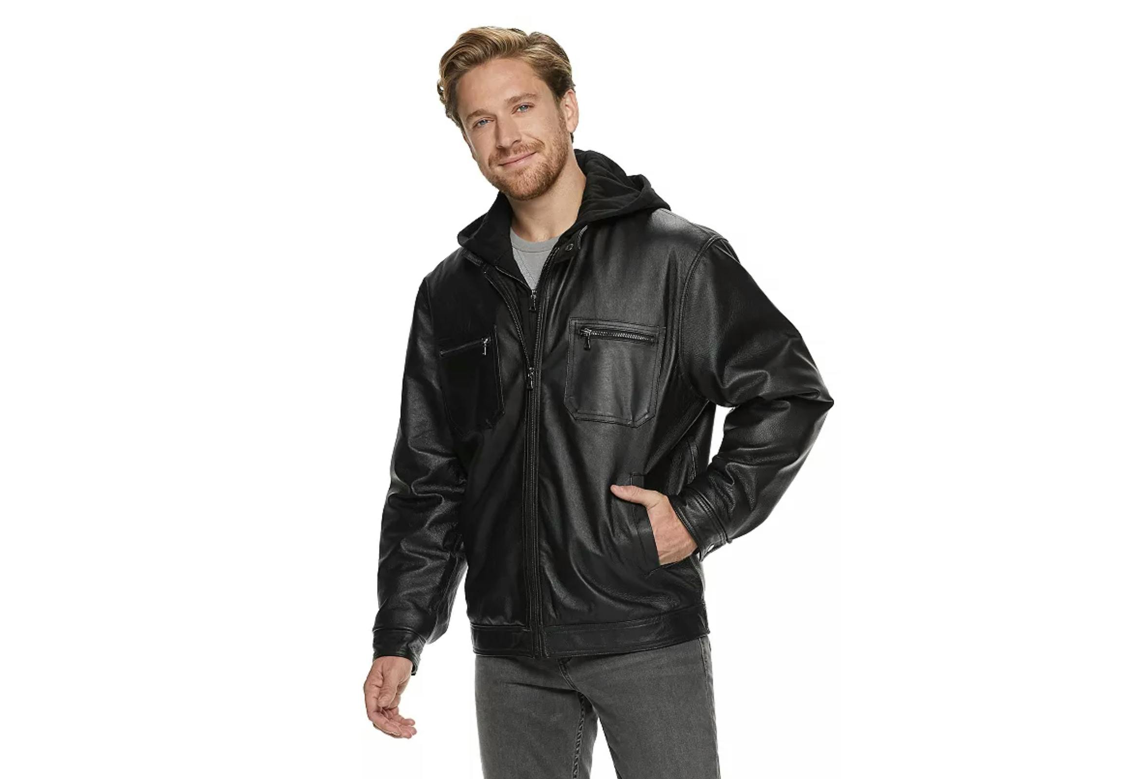 Vintage Leather Men's Jacket