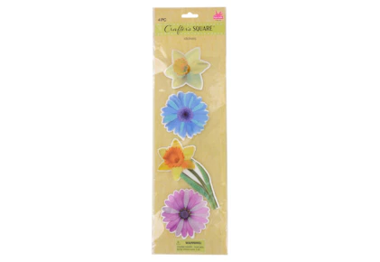 Crafter's Square Flower Stickers
