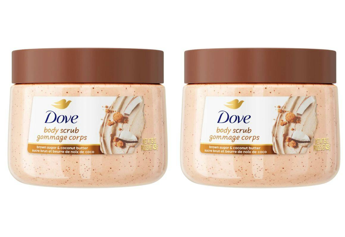 2 Dove Body Scrubs