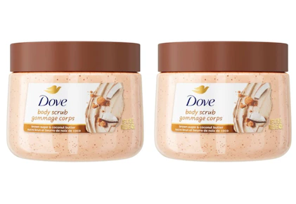 2 Dove Body Scrubs