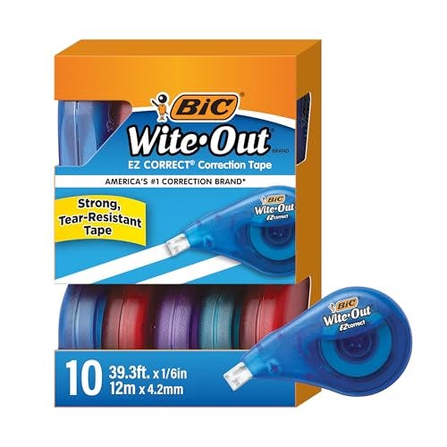 BIC Wite-Out Correction Tape 10-Pack