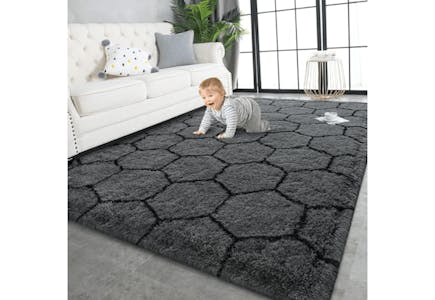 Twinnis Shaggy Carpet Rug