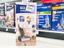 target tineco wet/dry vac sitting in front of a target shelf