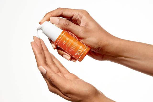  Sunday Riley Face Serum, $19.35 With High-Value Amazon Coupon (Reg. $43) card image