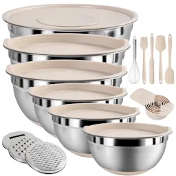 Mixing Bowls with Airtight Lids Set