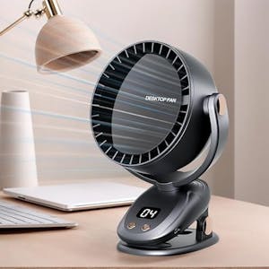 Rechargeable Desk Clip Fan