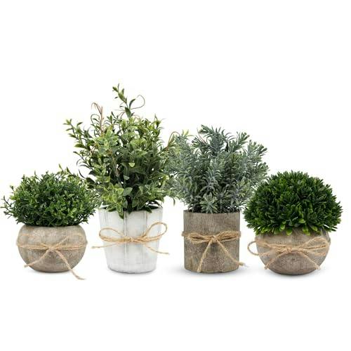 Artificial Plants 4-Pack