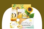 amazon Sunflower Initial Spa Gift Set