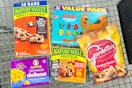 kroger sponsored general mills groceries in a shopping cart