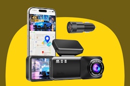 Dash Camera With GPS, Under $34 With Amazon Promo Code card image