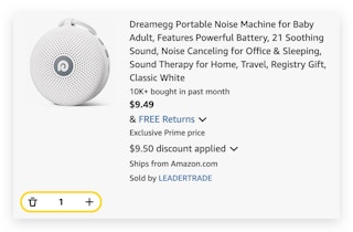 Dreamegg Portable Noise Machine