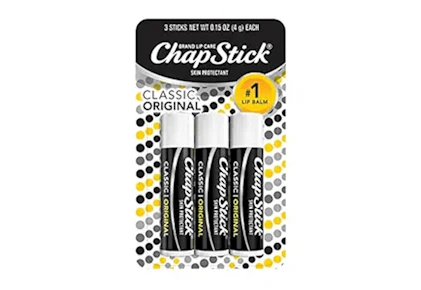 ChapStick Original Lip Balm Set