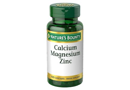 2 Nature's Bounty Calcium Magnesium & Zinc Vitamins