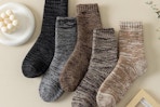 women's wool socks on a table