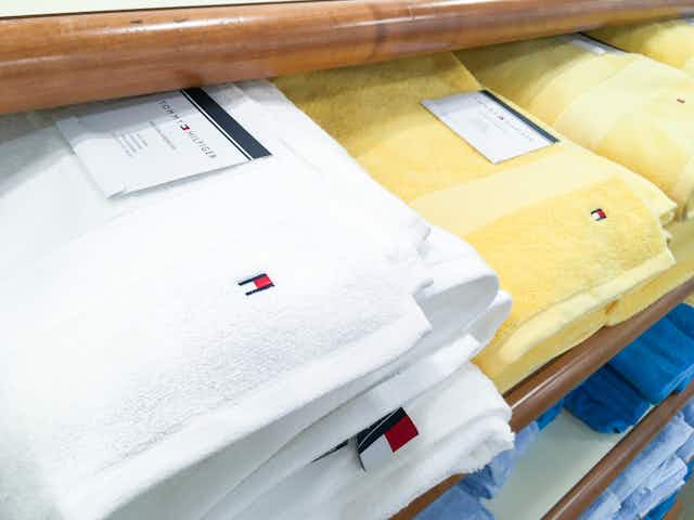 Tommy Hilfiger Bath Towels, Just $7.20 at Macy's (Reg. $18) card image