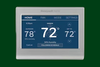 Stock image of the Honeywell Home Smart Thermostat  