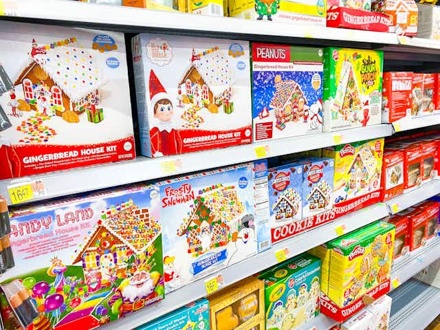 Gingerbread Building Kits, as Low as $6 at Walmart card image