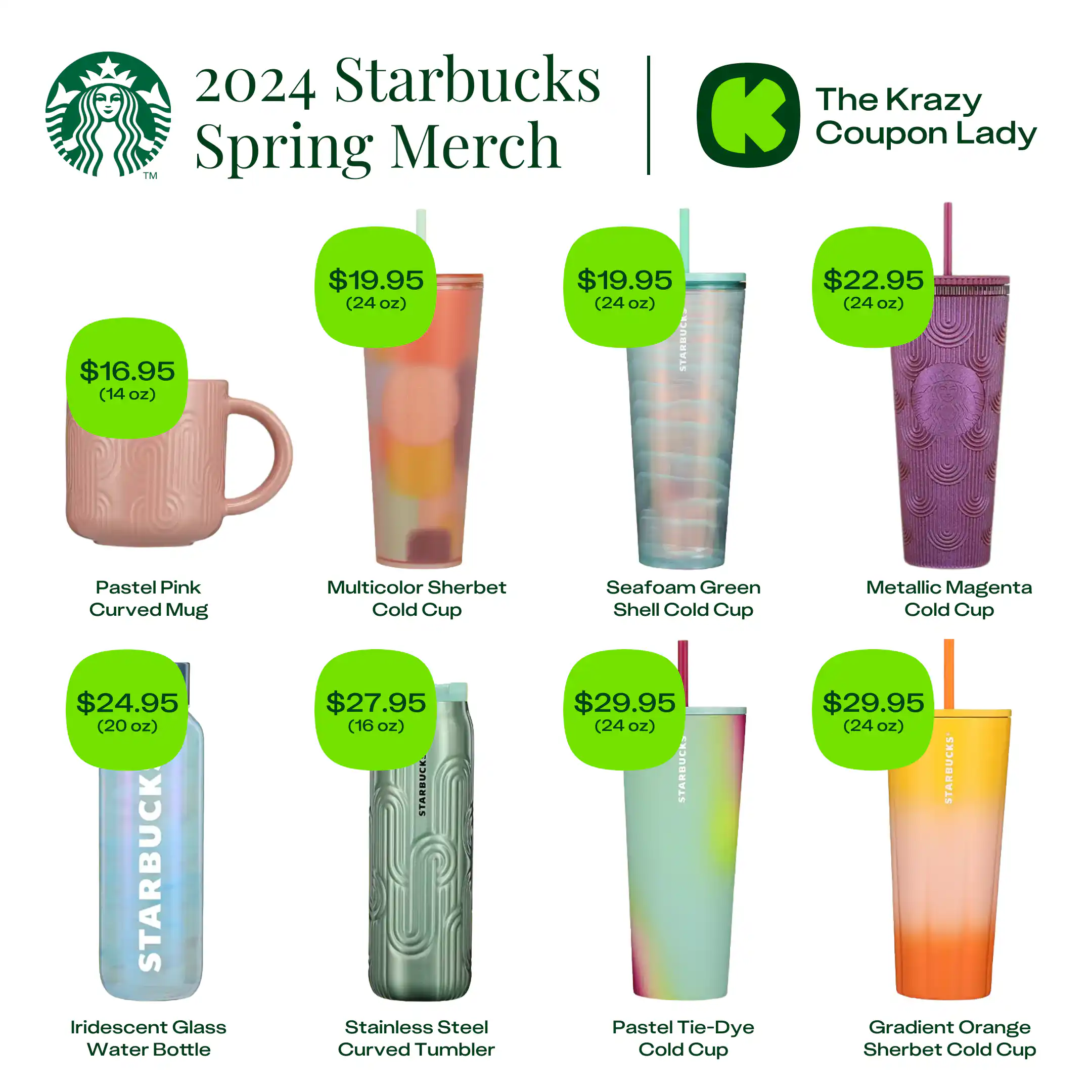 The New Starbucks Spring Cups Are Here! Pictures, Prices & More - The ...