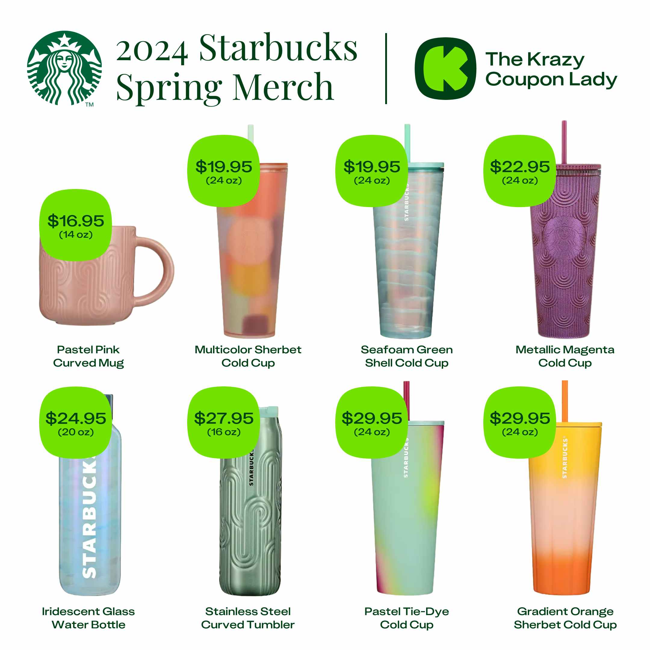 The New Starbucks Spring Cups Are Here! Pictures, Prices & More The