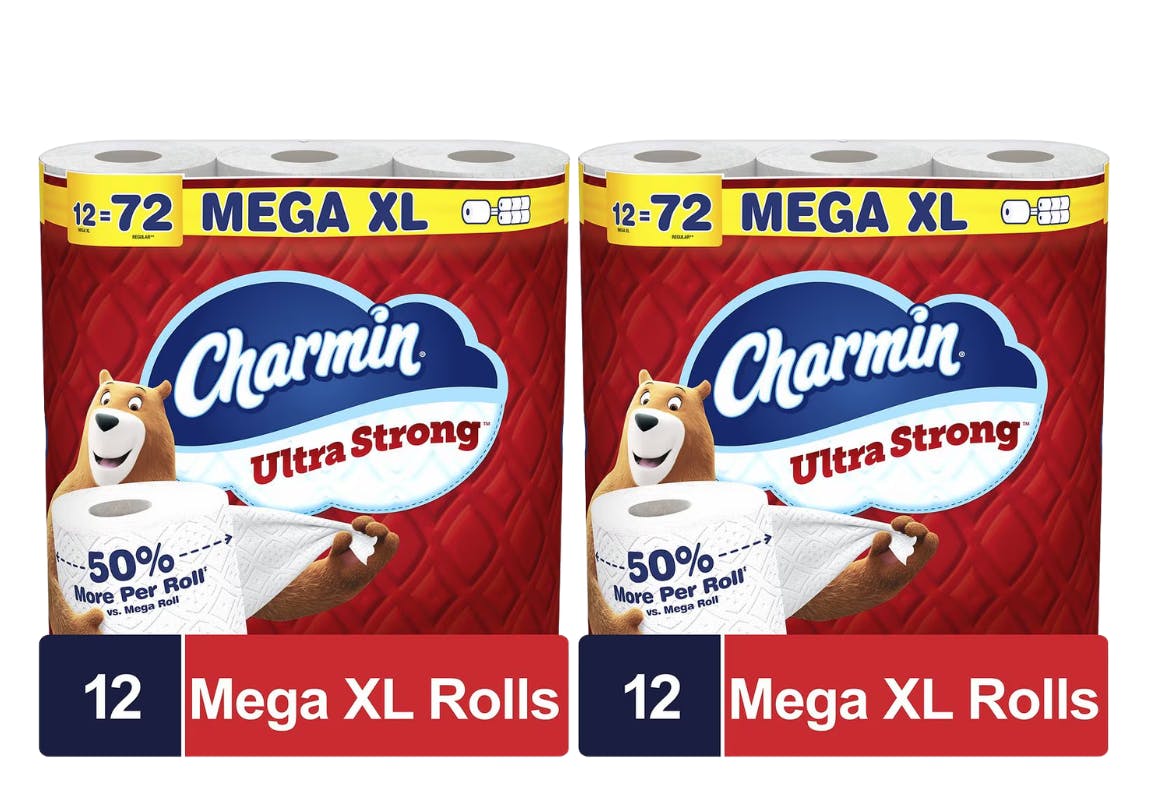 2 Charmin Toilet Paper Packs