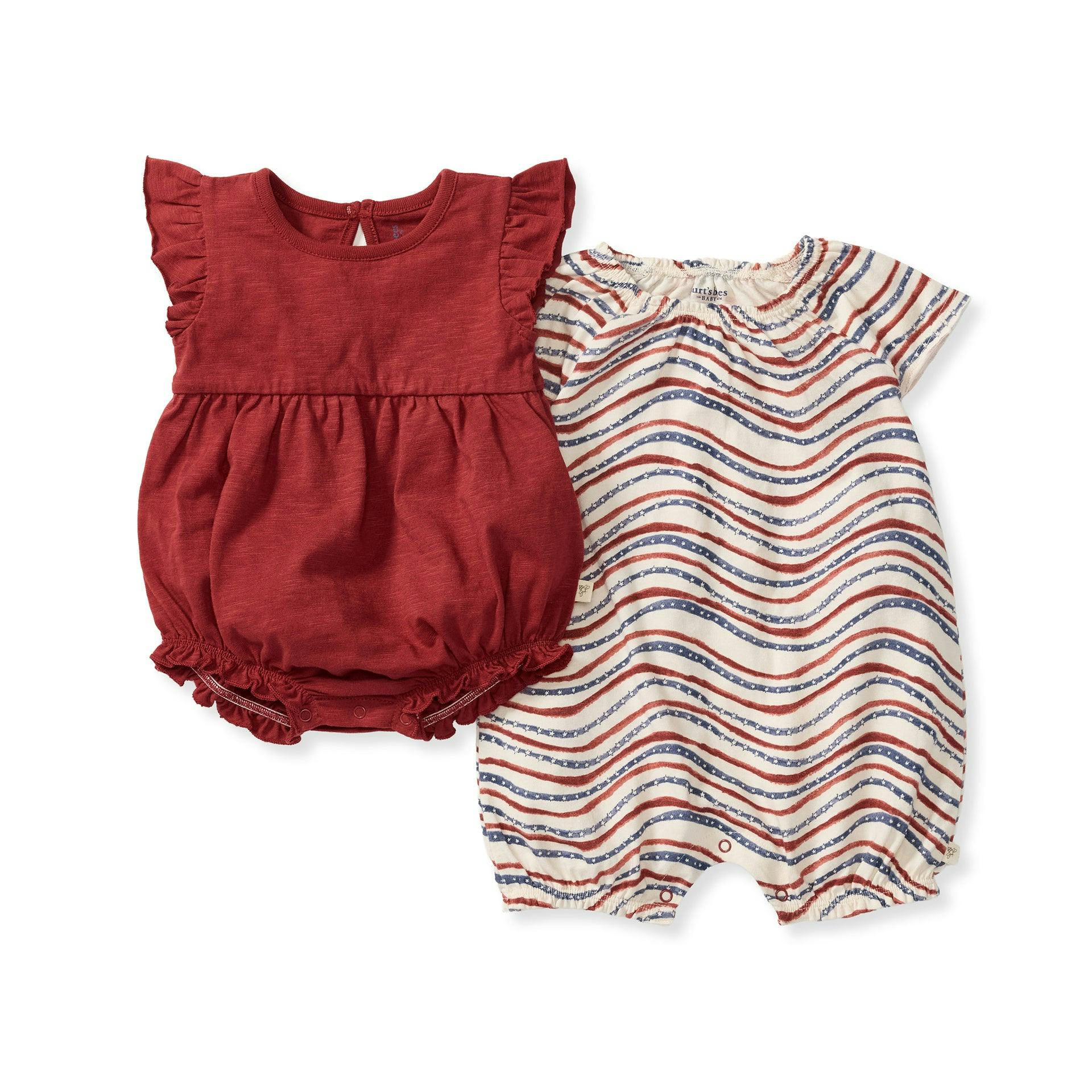 Burt's Bees Baby Bubble Romper 2-Pack