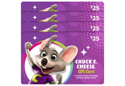 Chuck E. Cheese E-Gift Card