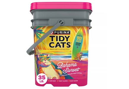 2 Tidy Cats Cat Litter Tubs