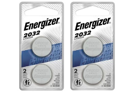 2 Energizer Battery 2-Packs