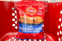 Tyson Crispy Chicken Strips, Only $4.64 at Target card image