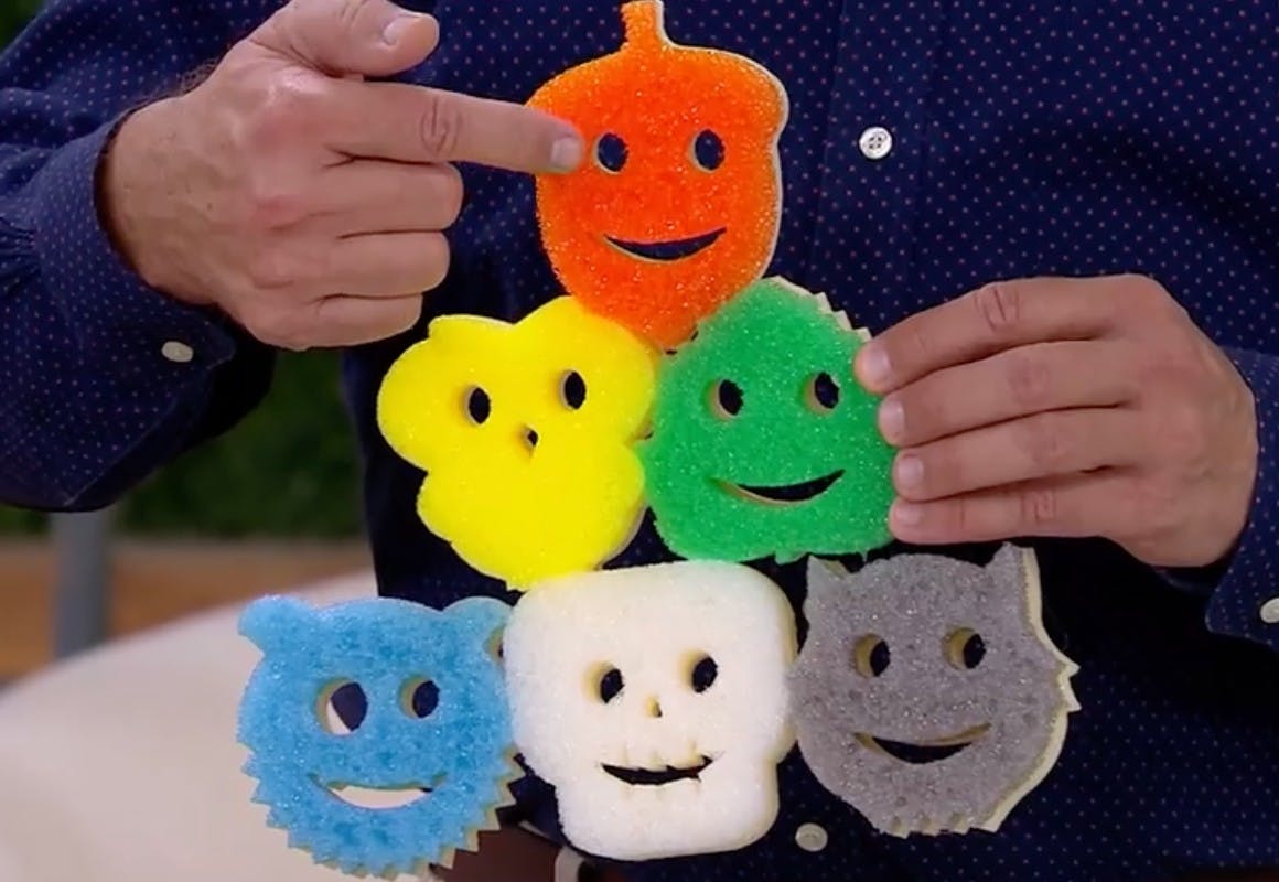 Scrub Mommy 9-Piece Harvest Sponge Set, Only $23 Shipped at QVC - The Krazy Coupon Lady