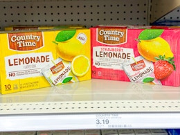 Country Time Lemonade Pouches 10-Pack, Only $1.97 at Target card image