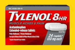 Tylenol Pain Relief, as Low as $1.78 on Amazon (Reg. $6.59) card image