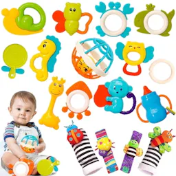Baby Rattle Toy Set