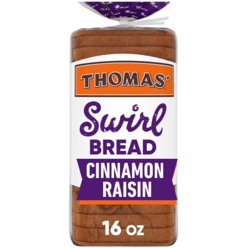 2 Thomas' Swirl Bread Loaves