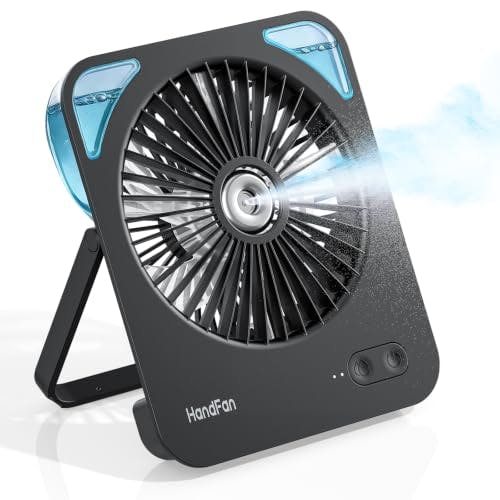 Portable Desk Misting Fan