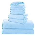 Microfiber 8-Piece Towel Set