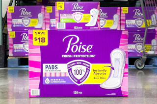 poise products in store floor